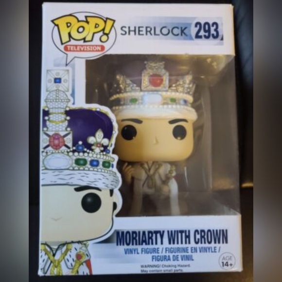 Figurine Funko Pop! Moriarty Avec Couronne - Sherlock N°293 - Occasion